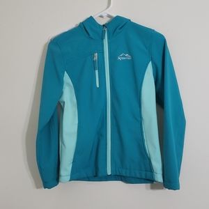 Xpedition turquoise green youth jacket